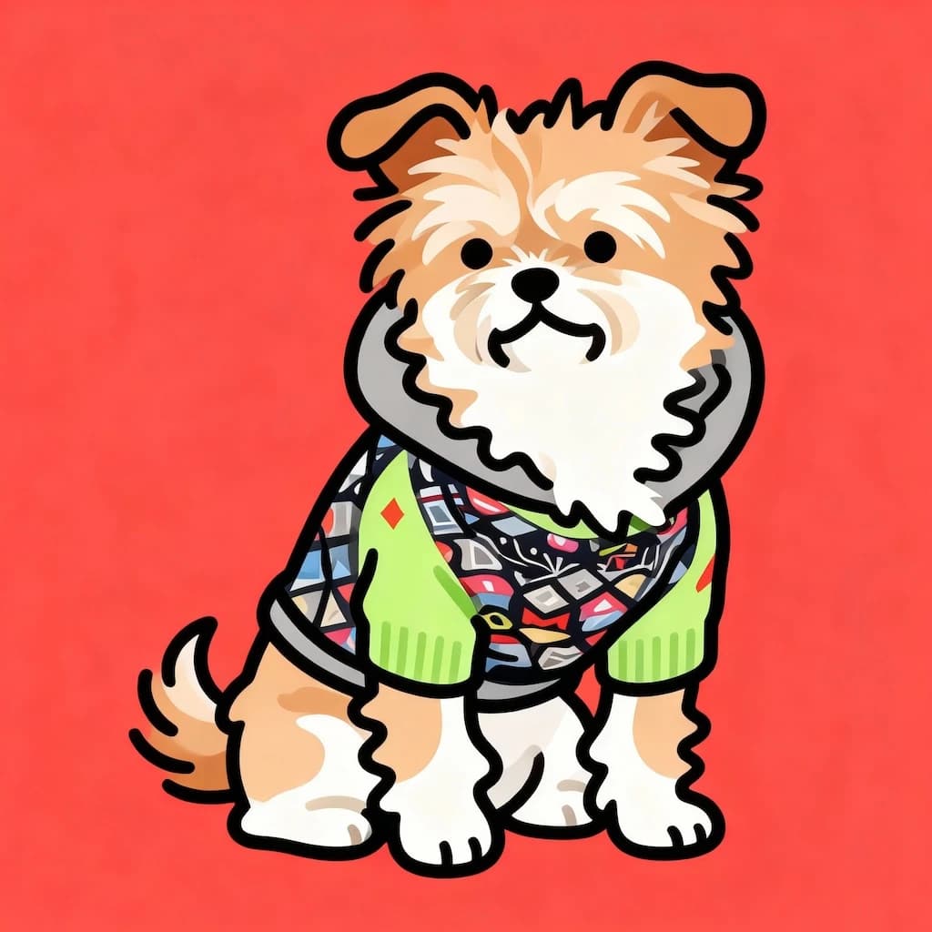 flat-illustration example