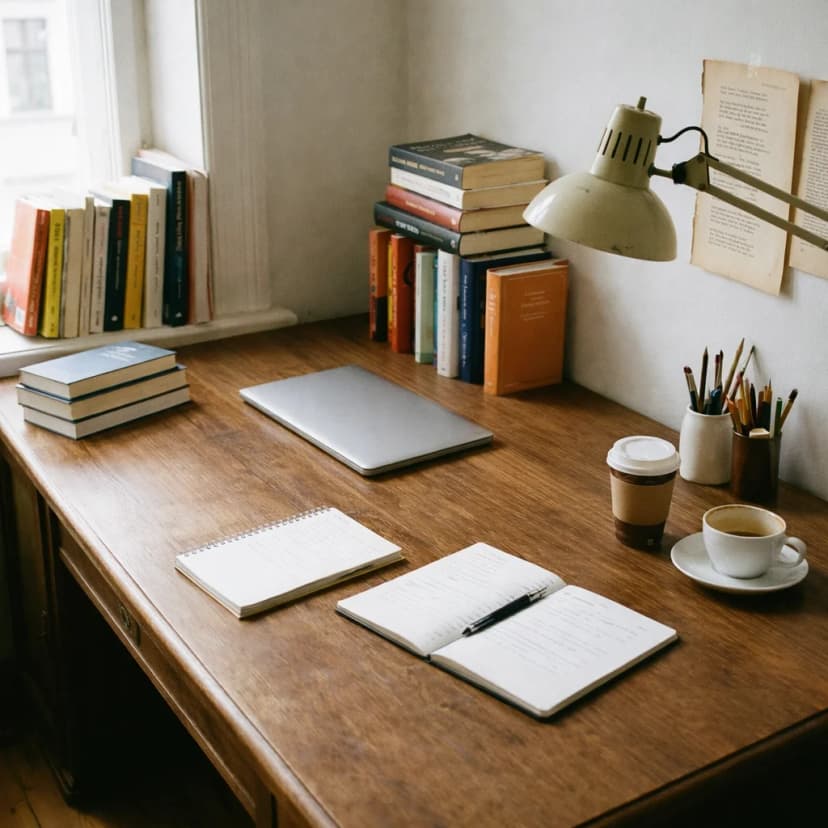 Organized tidy desktop