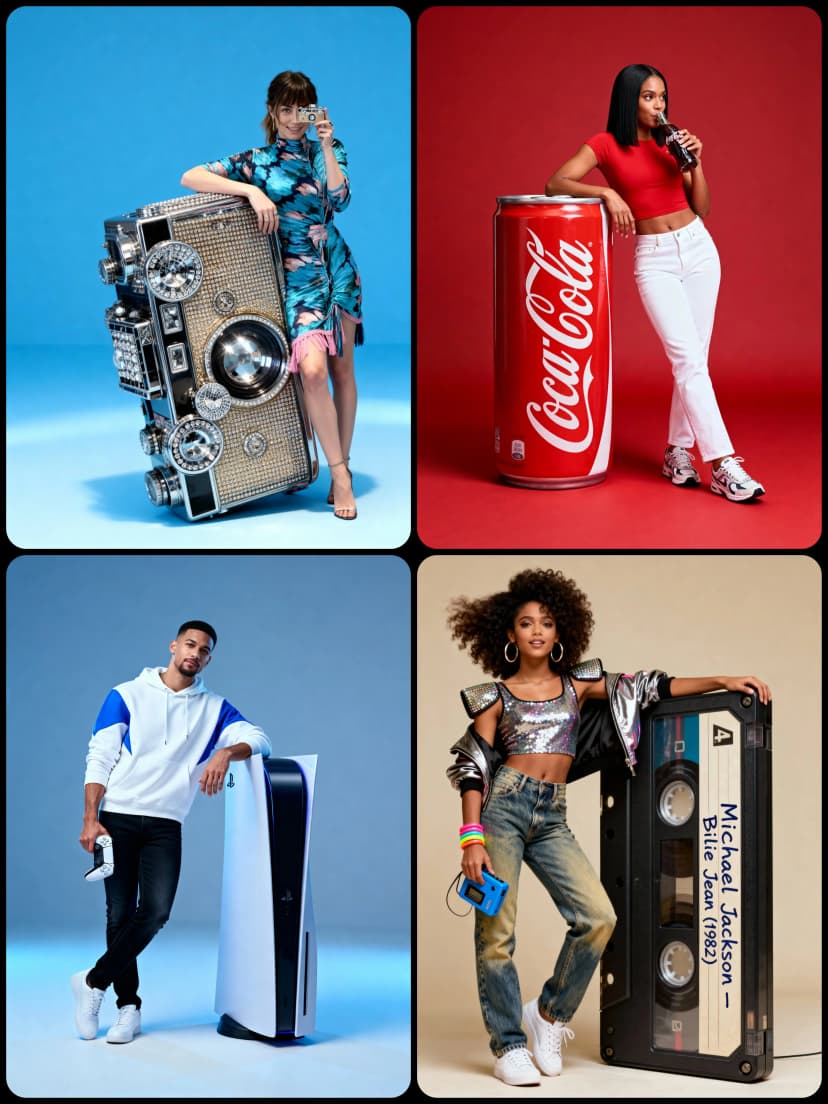 Stylish full-body portrait