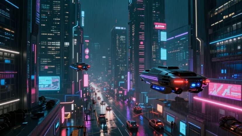 Z-Image Turbo 공상과학 컨셉 아트